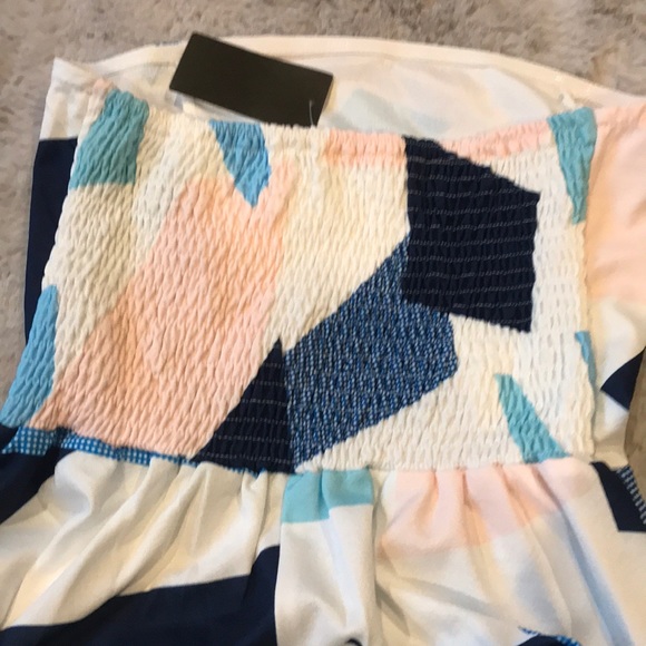 Smocked Palazzo Jumpsuit - Picture 4 of 4